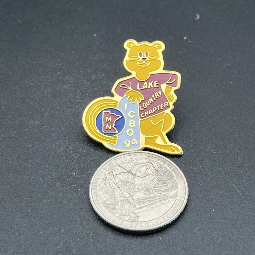 International Conference Of‎ Building Officials Lake Country ICBO Lapel Hat Pin